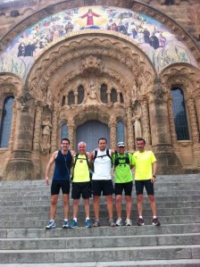 De izq. a der. Raul, Pere, Jordi, Jose y Albert