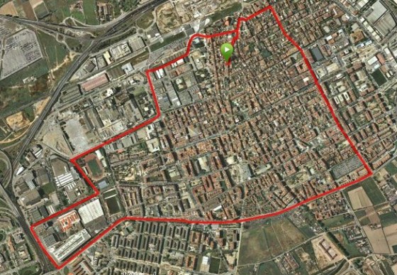 Recorrido de la vuelta al Prat