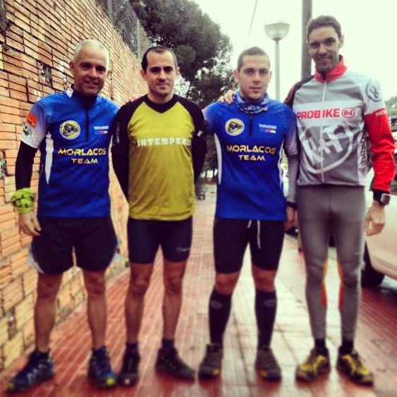 Pere, Oscar, Martin e Ivan