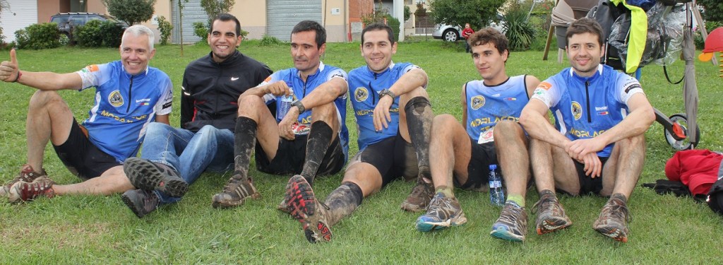 Los guerreros de Puigsacalm descansando tras la llegada de Albert