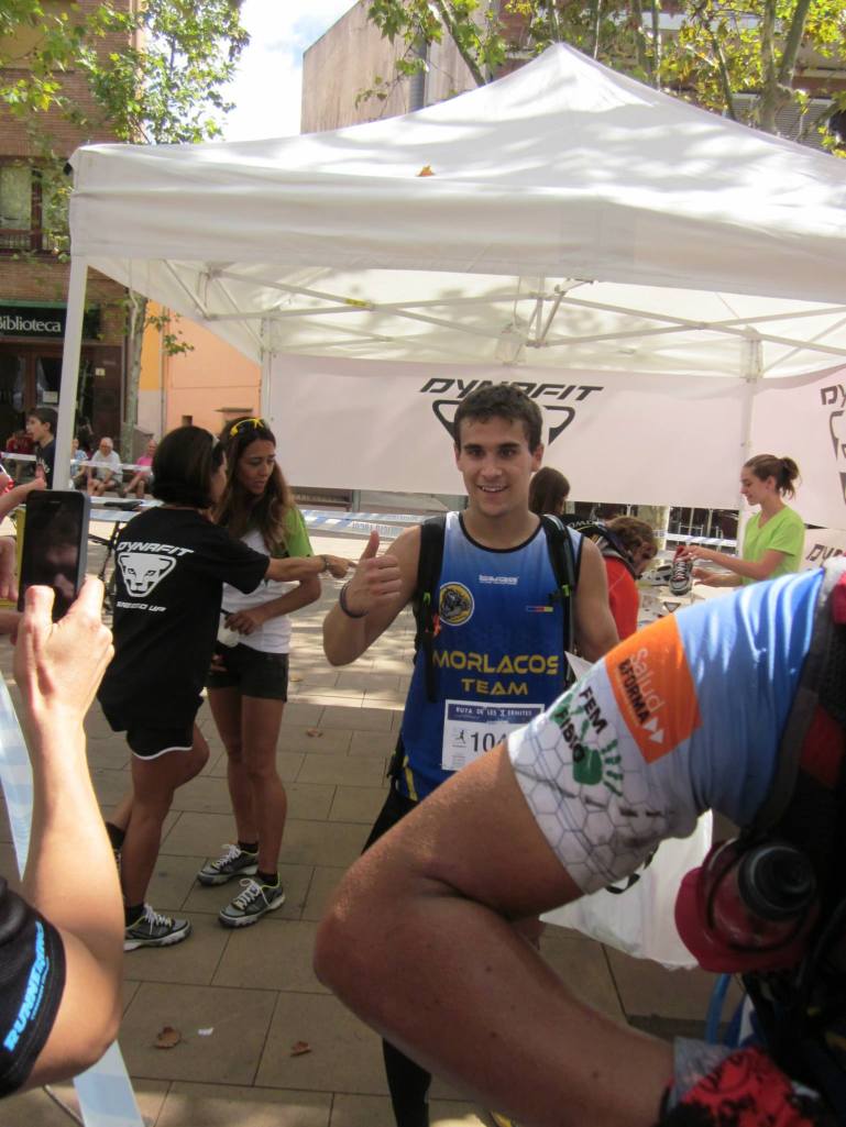 Artur tras 50kms de trail...