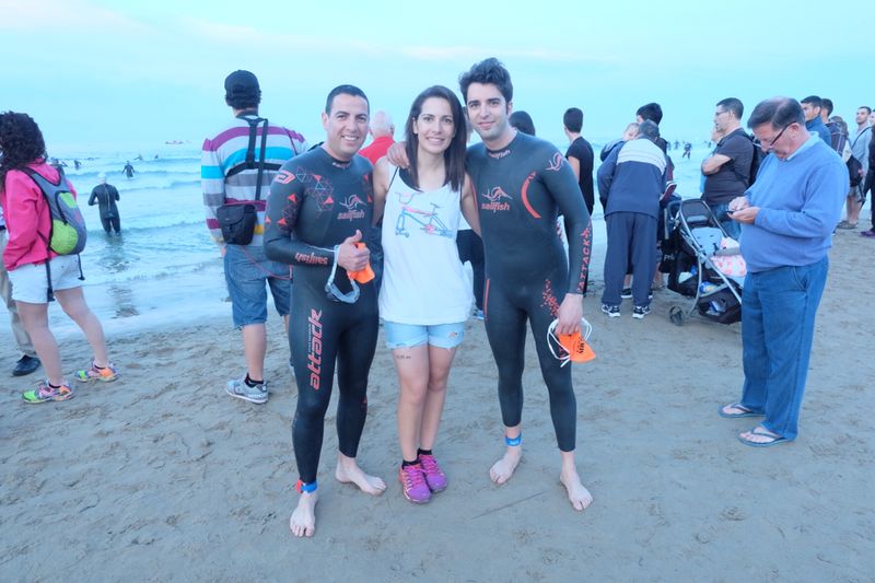 Con Soraya y Rafa a punto de salir.