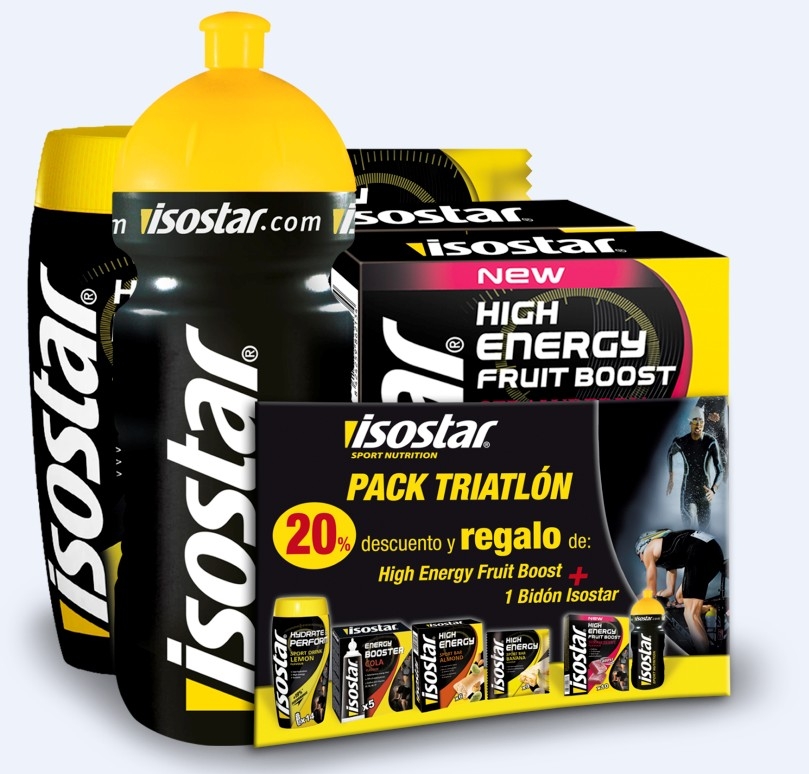 Pack específico para triatlon de ISOSTAR