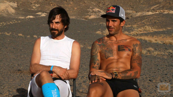 Santi Millan junto a Josef Ajram en "Imparables"