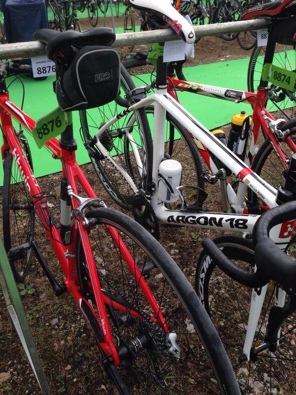 Casualidad... Xavi y yo tenemos dorsales correlativos.