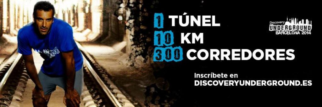 Cartel promocional de la Discovery Underground Barcelona 2014
